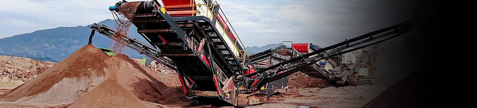 Wotetrack Crawler Mobile Vibrating Screen